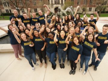 2017 Organizational Studies Graduating Class, April 25, 2017. 